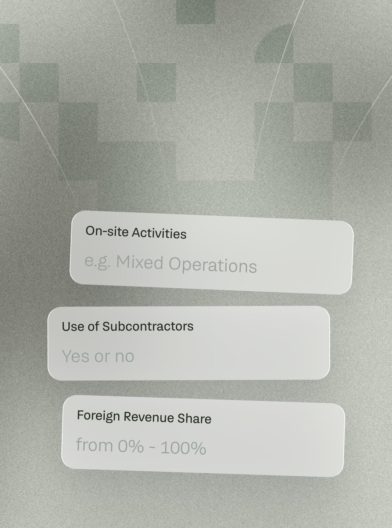 Collect missing data